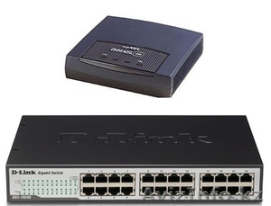 модем и коммутатор