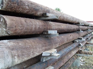 шпалы,  доски,  столбы ЛЭП и связи,  брусья